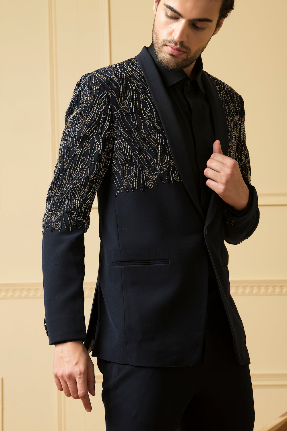 Buy Brillante Designer Men's Blazer by Hilo Design Online at Buy Brillante Designer Men's Blazer by Hilo Design Online at