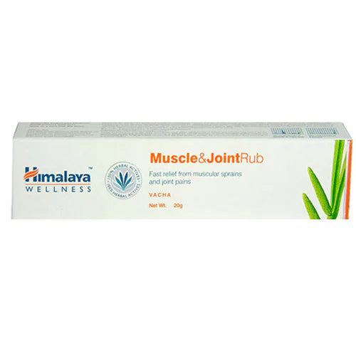 Himalaya Wellness Muscle & Joint Rub Cream (20 gm) - Distacart