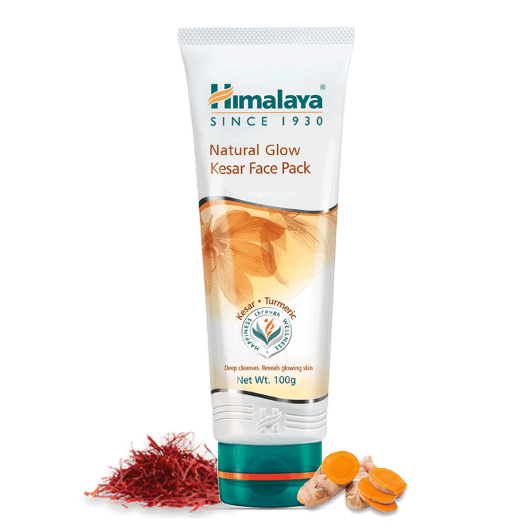 Himalaya Herbals Natural Glow Kesar Face Pack - Distacart