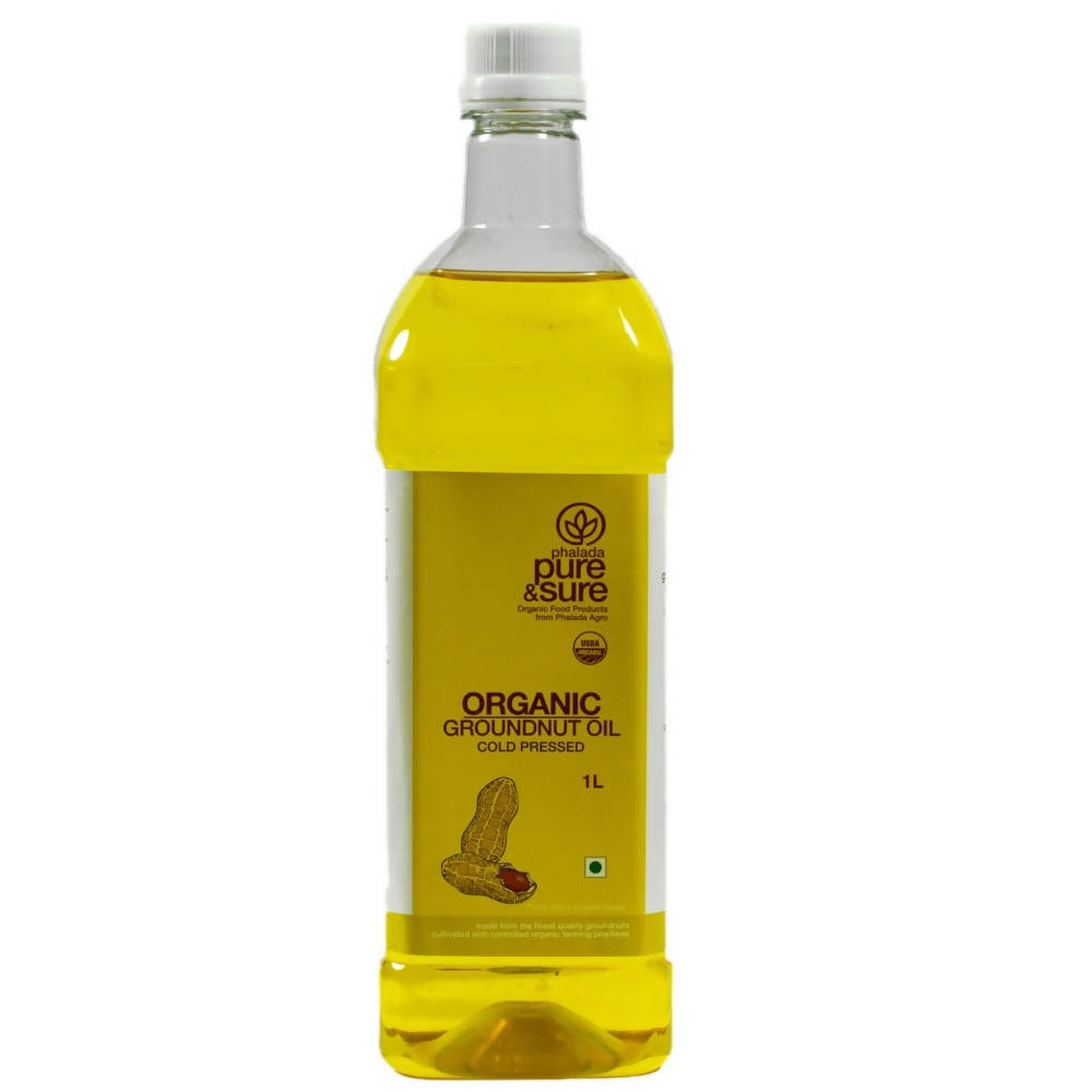 Pure & Sure Organic Cold Pressed Ground Nut Oil - Distacart