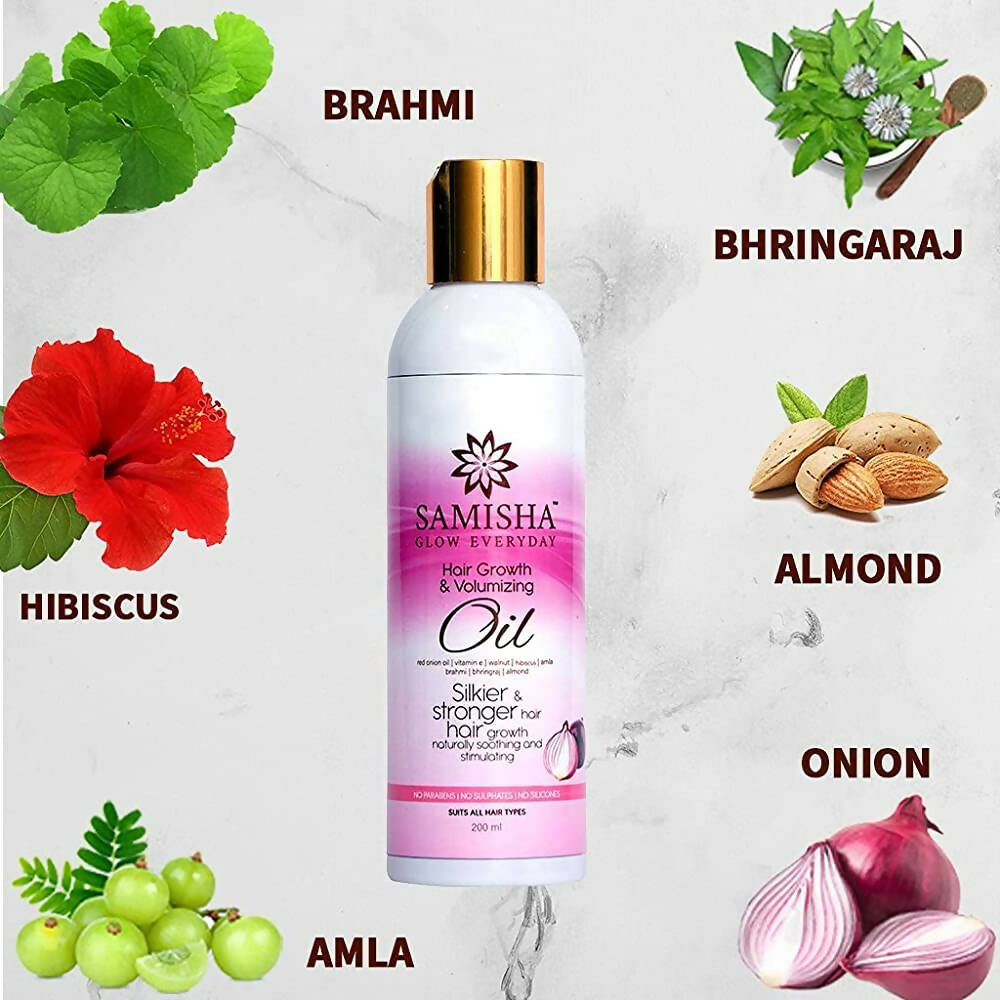 Samisha Organic Red Onion Hair Oil - Distacart
