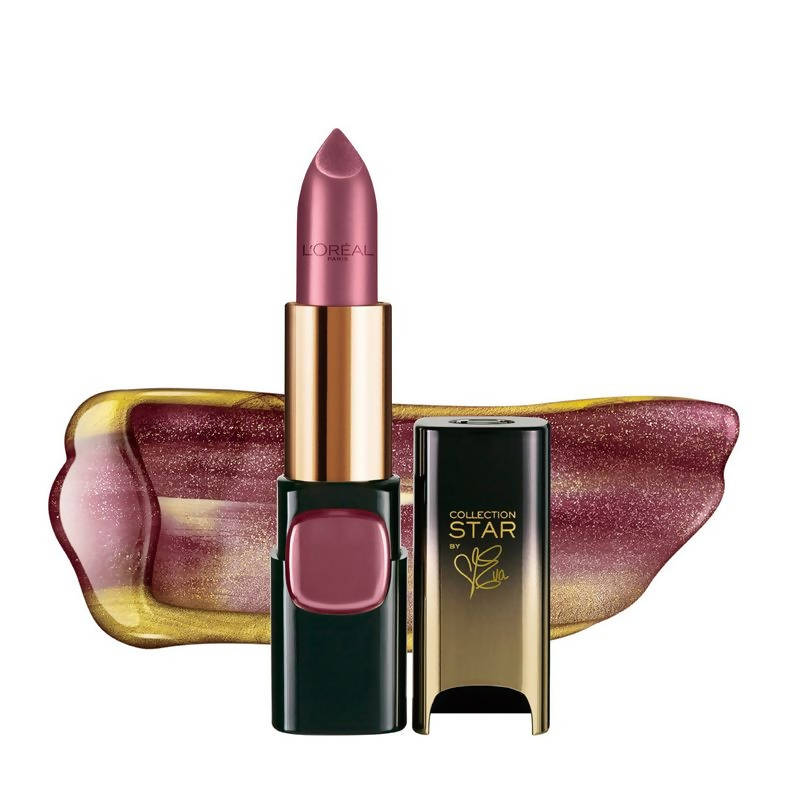 L'Oreal Paris Color Riche Gold Obsession Lipstick (Eva) - Mocha Gold - Distacart