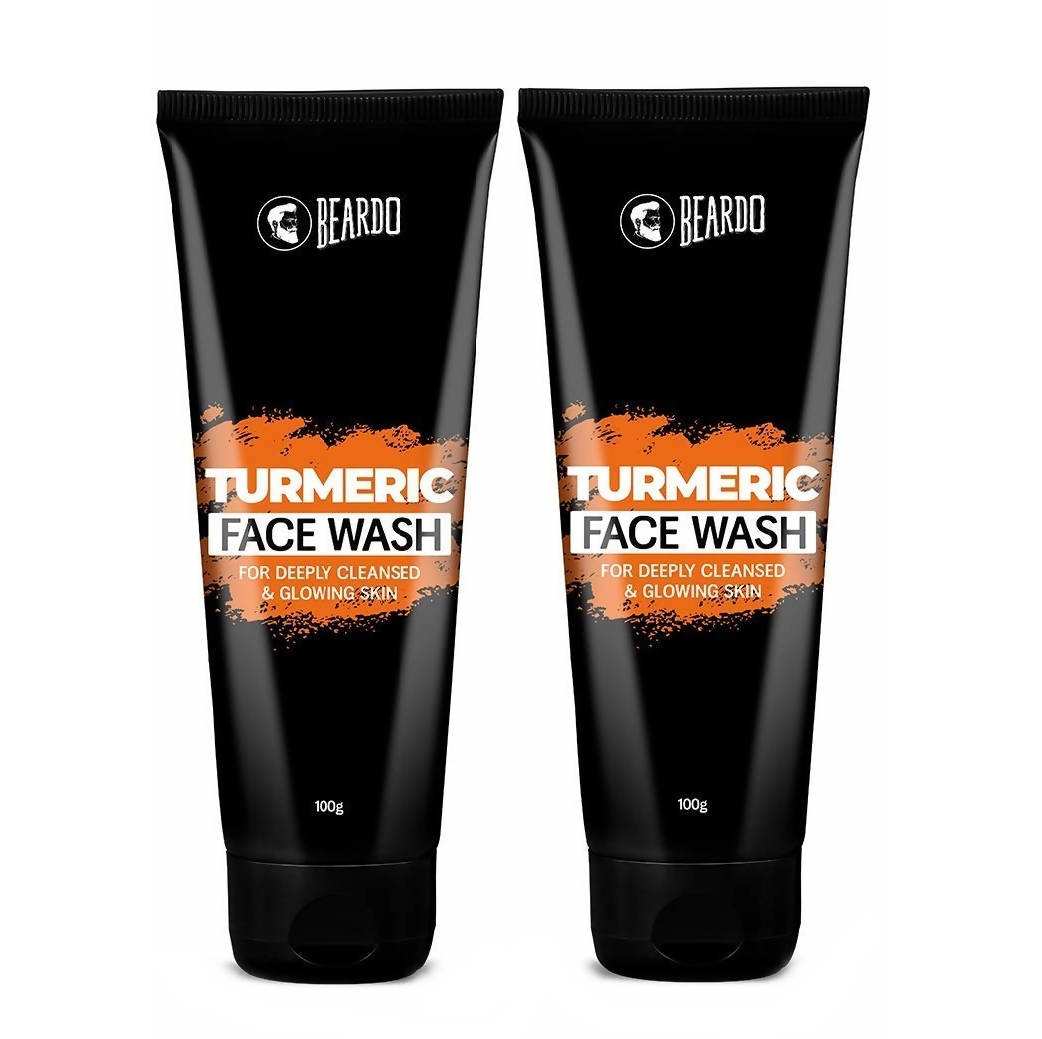Beardo Turmeric Face Wash For Deeply Cleansed & Glowing Skin - Distacart