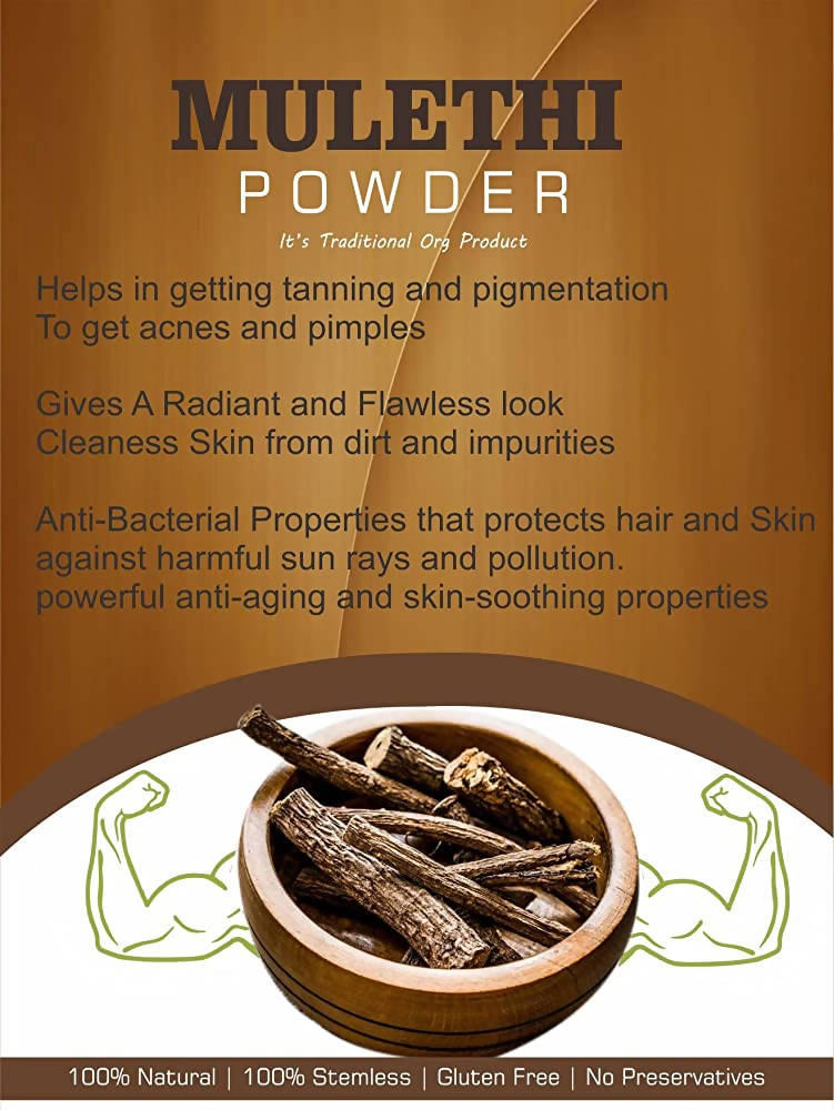 Spag Herbals Mulethi Powder - Distacart