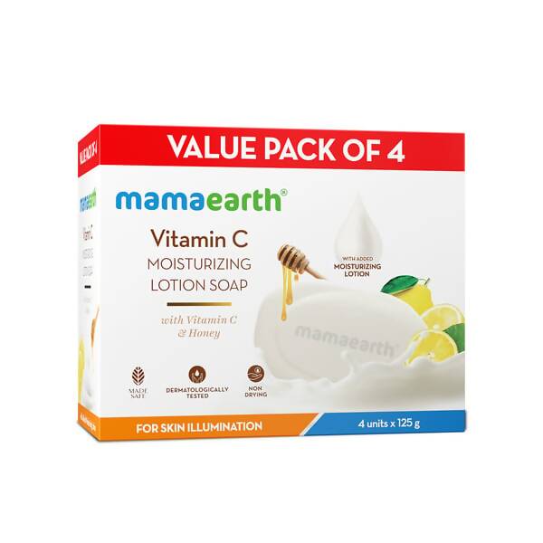 Mamaearth Vitamin C Moisturizing Lotion Soap - Distacart