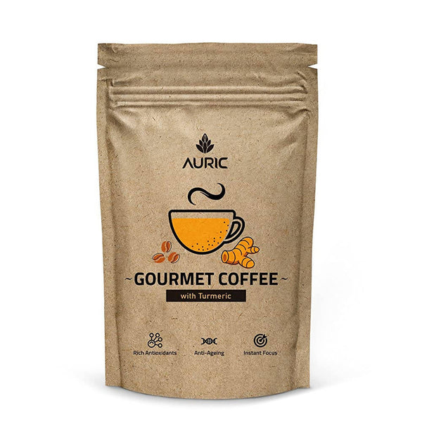 Auric Gourmet Coffee With Turmeric - Distacart