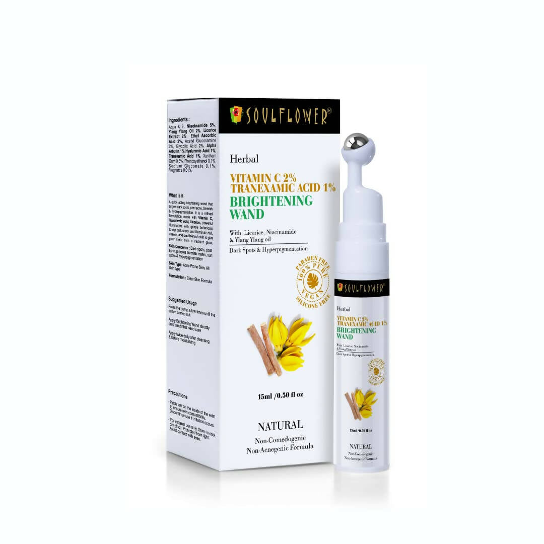 Soulflower Vitamin C 2% Face Serum - Distacart