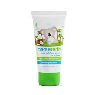Mamaearth Coco Soft Face Cream With Coconut Milk & Turmeric For Babies - Distacart
