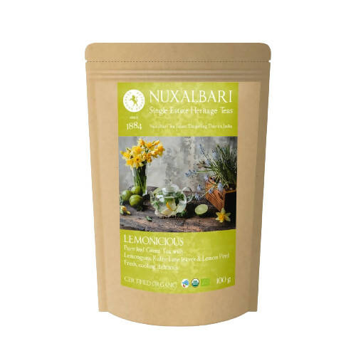 Nuxalbari Organic Lemonicious Green Tea - Distacart