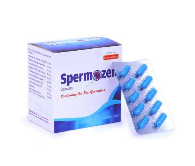 Sahasrayogam Spermozen Capsules - Distacart