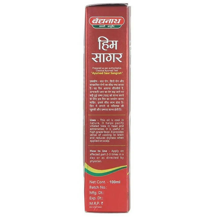 Baidyanath Jhansi Himsagar Oil - Distacart