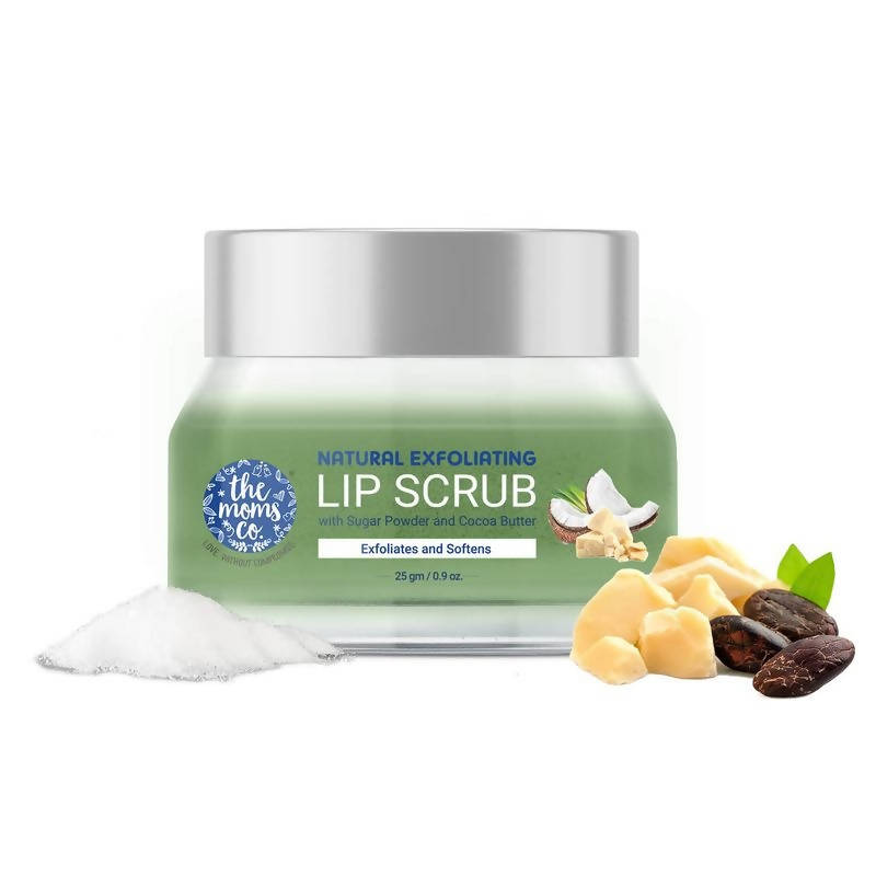 The Moms Co Natural Exfoliating Lip Scrub - Distacart