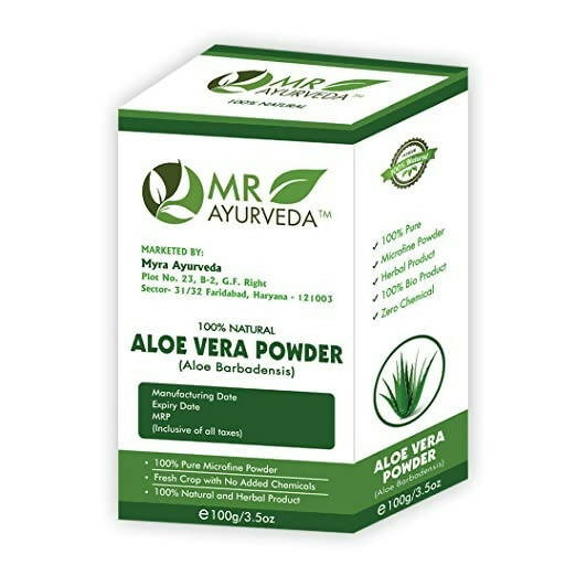 MR Ayurveda Aloe Vera Powder - Distacart