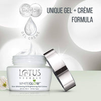 Thumbnail for Lotus Herbals Whiteglow Skin Whitening And Brightening Gel Cream (SPF-25,40g) - Distacart