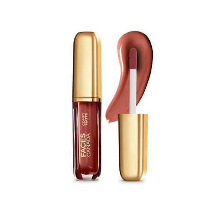 Faces Canada Comfy Matte Liquid Lipstick-For The Win 08 - Distacart