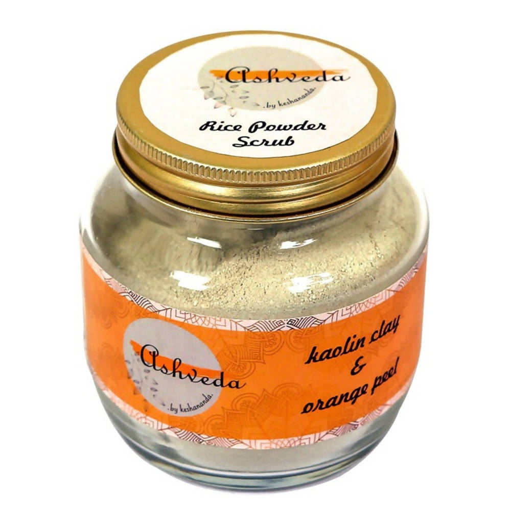 Keshananda Ashveda Rice Powder Scrub - Distacart