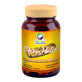 Organic Wellness Daru Haldi Vegetarian Capsules - Distacart