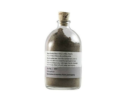 Native Circle Coffee Face Scrub Powder - Distacart