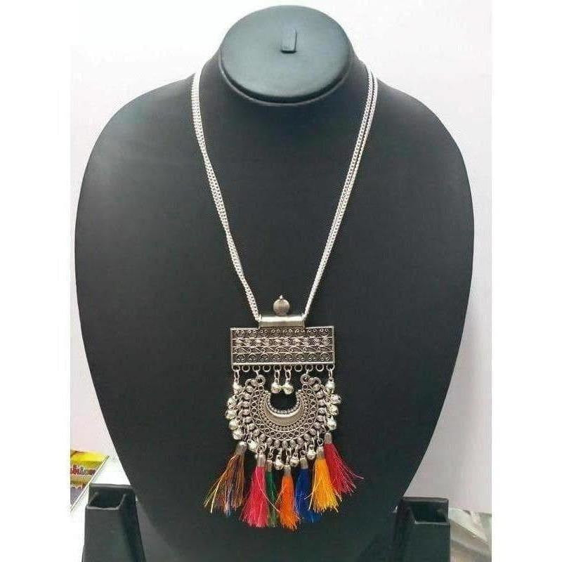 Latest traditional Jwellery set for women Color-Silver