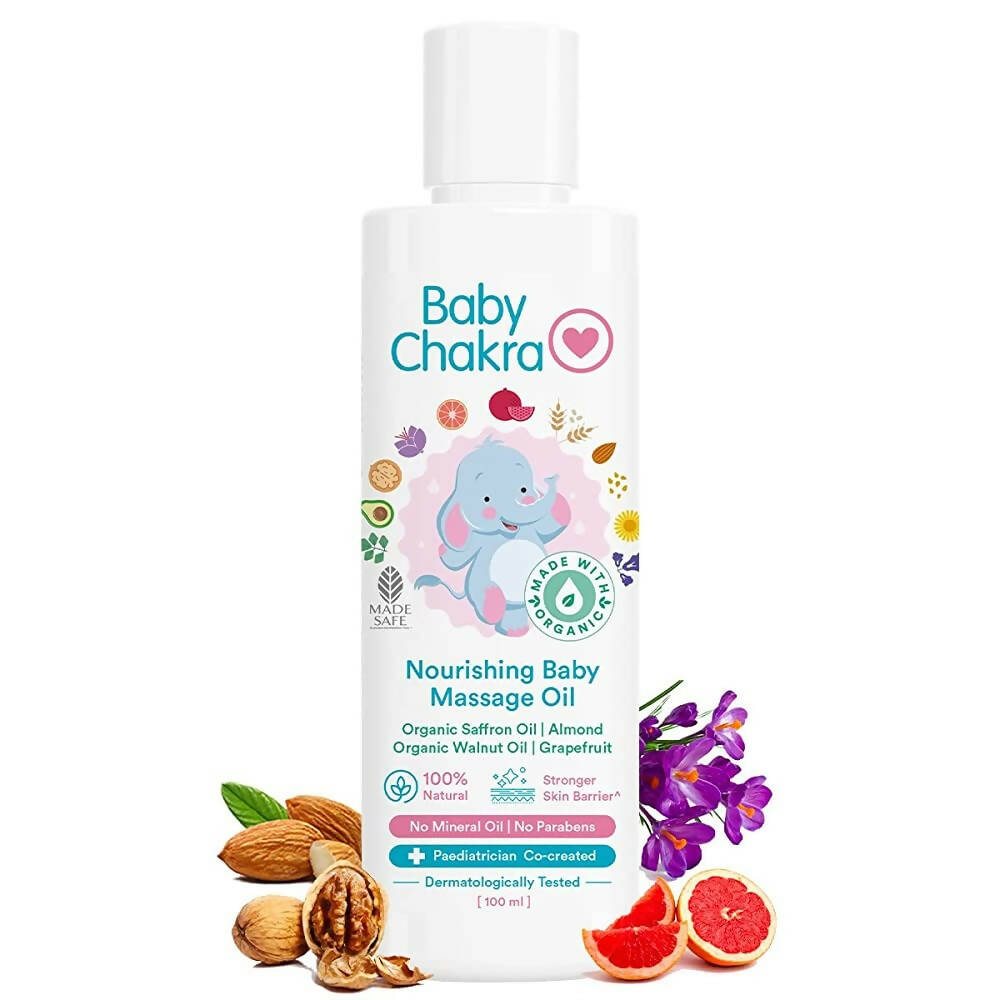 BabyChakra Nourishing Baby Massage Oil - Distacart
