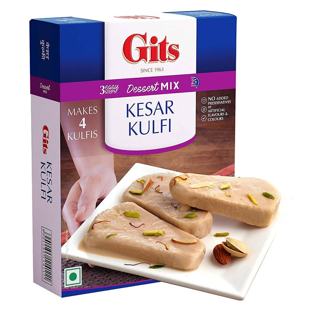 Gits Kesar Kulfi Dessert Mix - Distacart