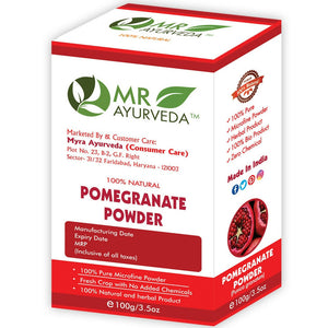 MR Ayurveda Pomegranate Peel Powder - Distacart