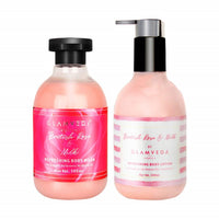 Thumbnail for Glamveda British Rose & Milk Nourishing Body Wash & Lotion Combo Pack