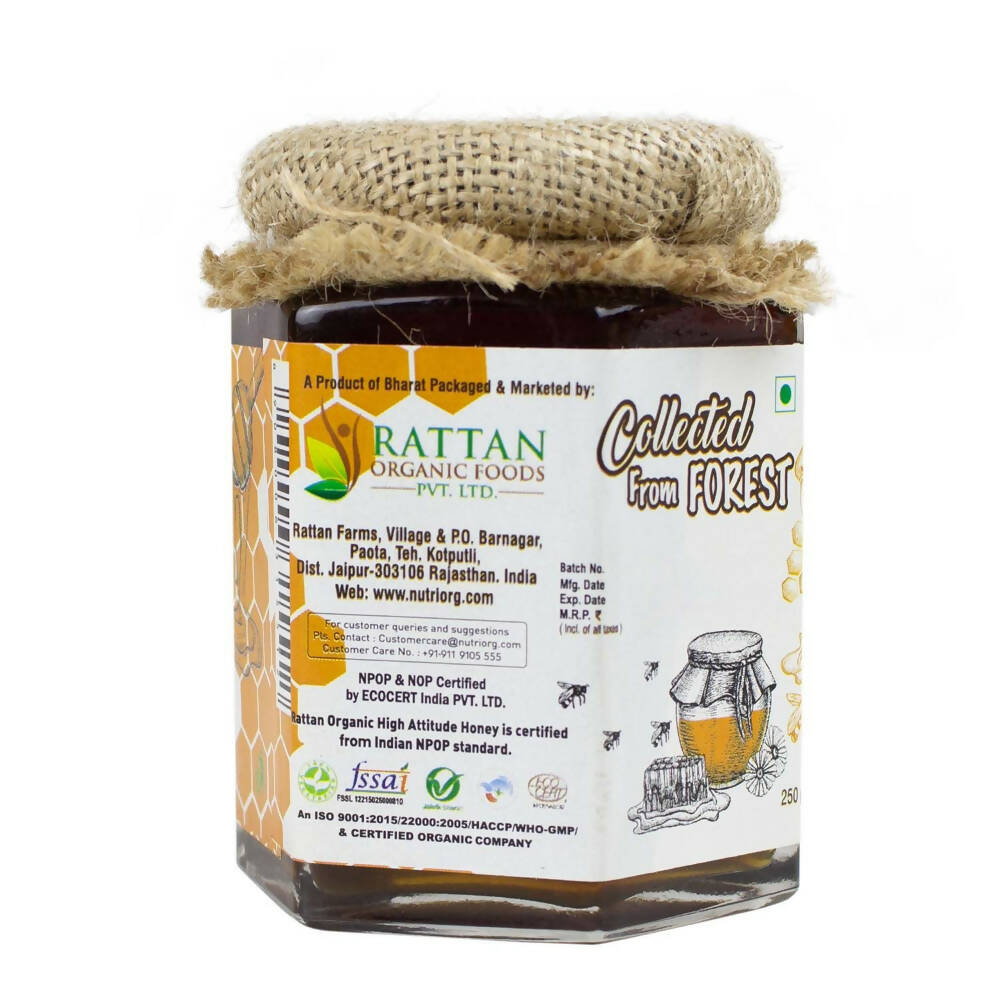 Nutriorg Organic High Altitude Honey - Distacart