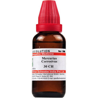 Dr. Willmar Schwabe India Mercurius corrosivus Dilution - Distacart