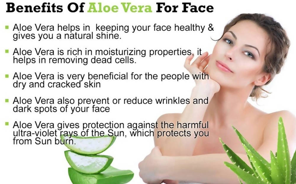 Online Quality Store Natural Aloe Vera Gel Green - Distacart