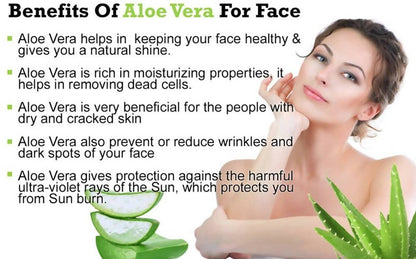 Online Quality Store Natural Aloe Vera Gel Green - Distacart
