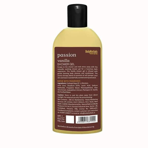 Bodyherbals passion Vanilla Shower Gel