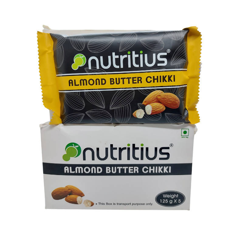 Nutritius Almond Butter Chikki - Distacart