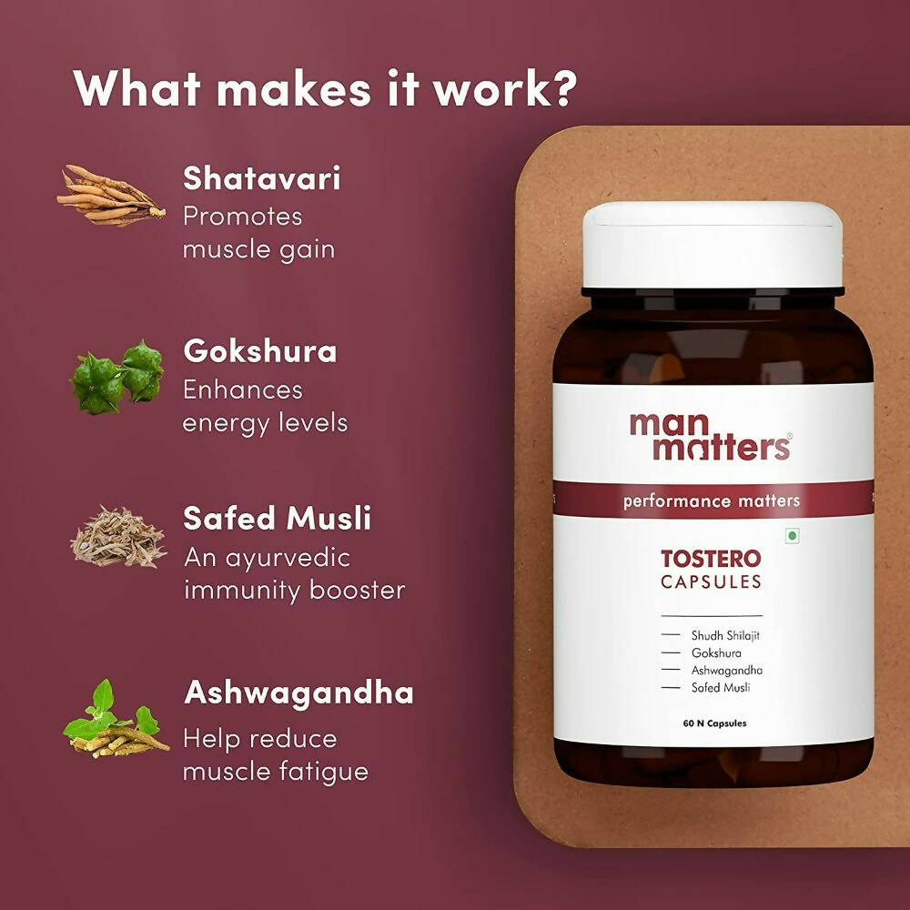 Man Matters Testero Capsules - Distacart