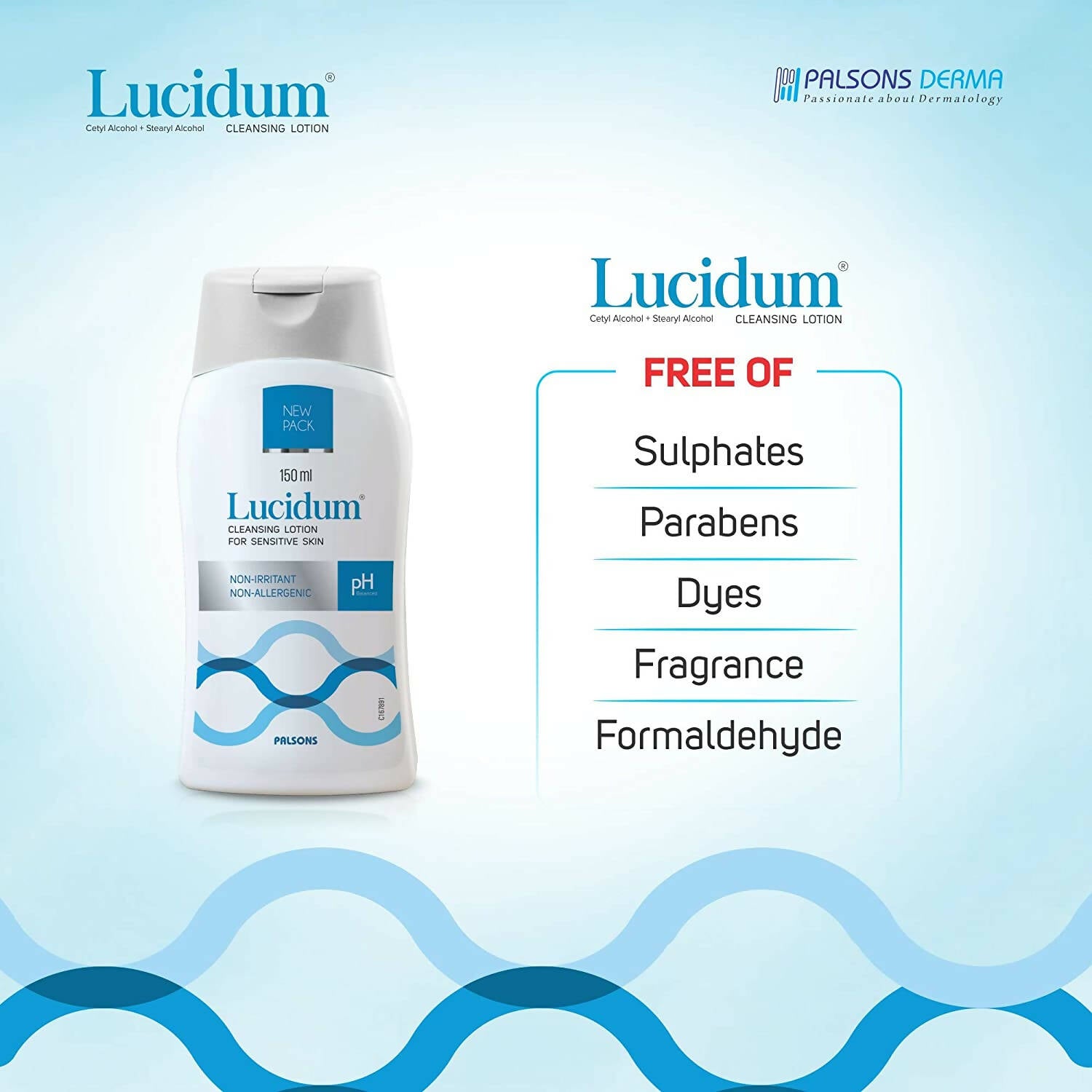 Lucidum Cleansing Lotion For Sensitive Skin - Distacart