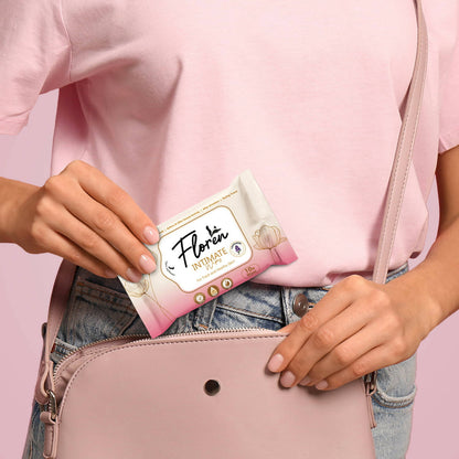 Floren Lavender Intimate Wipes - Distacart