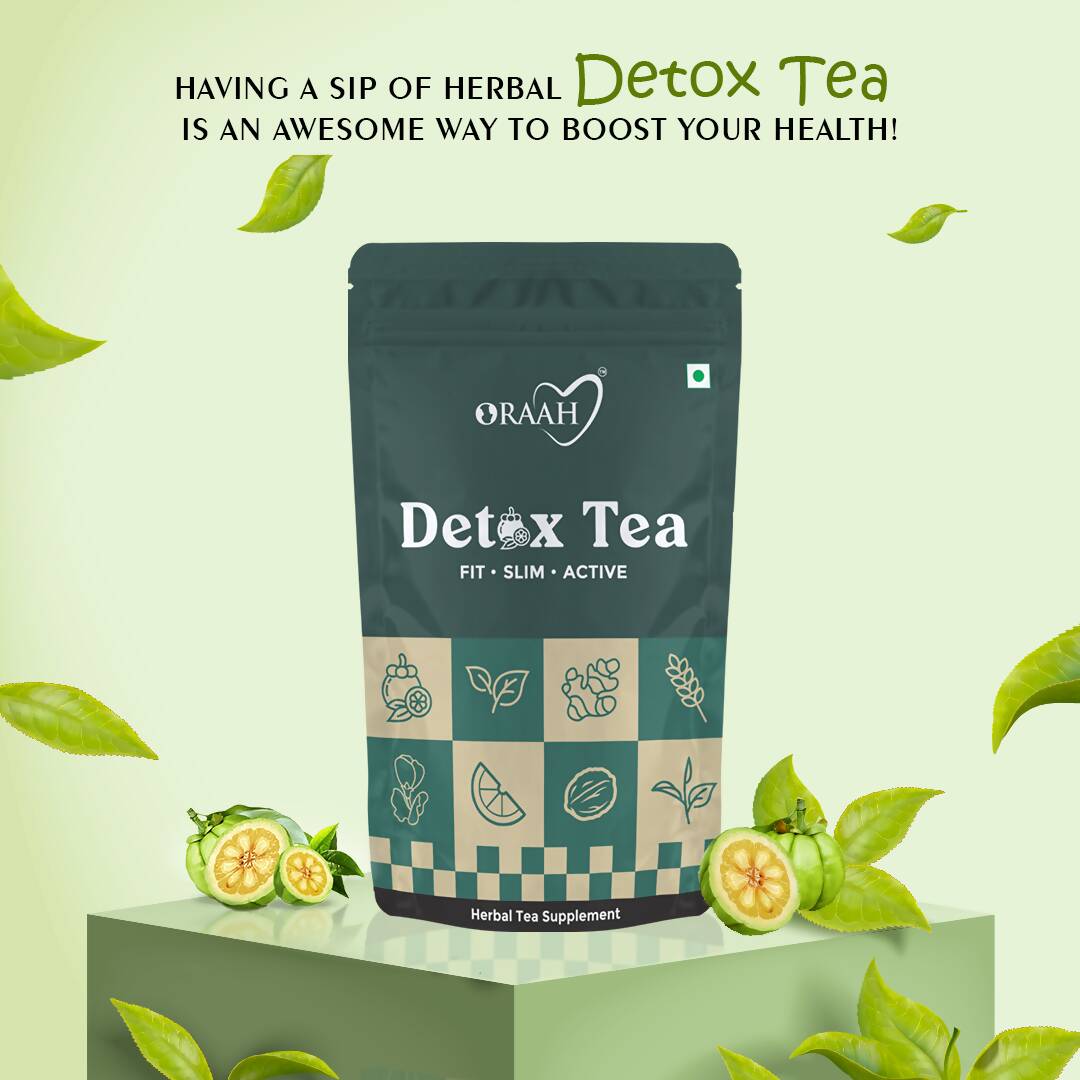 Oraah Detox Herbal Tea for Weight Management - Distacart