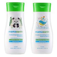 Thumbnail for Mamaearth Daily Moisturizing Lotion & Mamaearth Deeply Nourishing Baby Wash For Babies