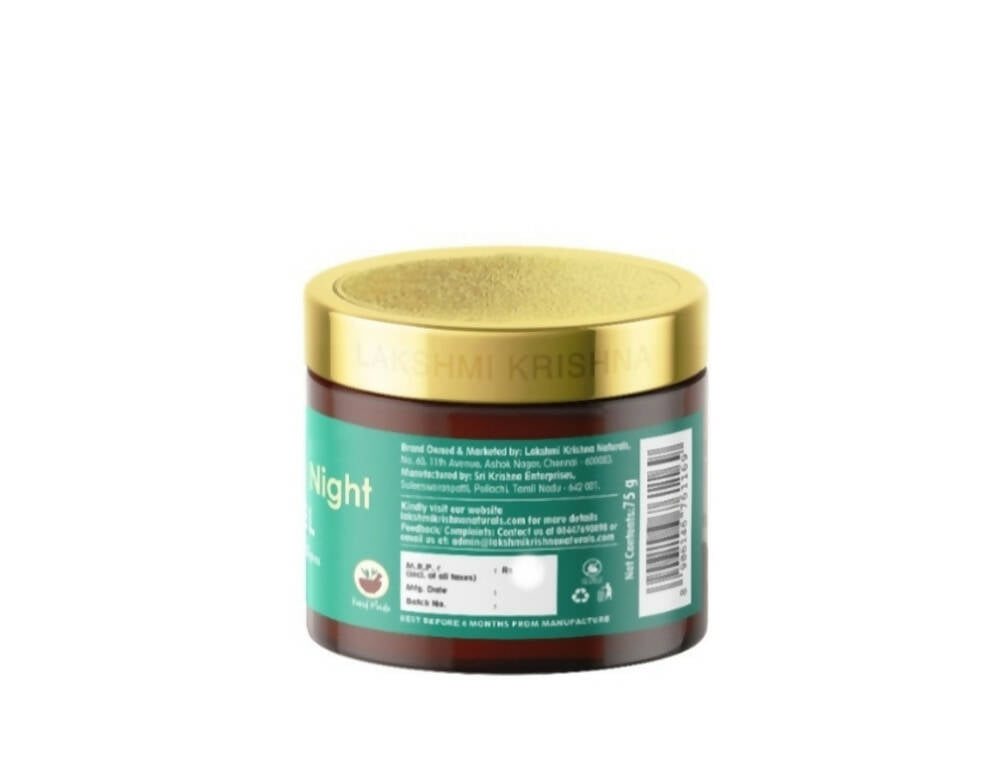 Lakshmi Krishna Naturals Saffron Night Gel - Distacart