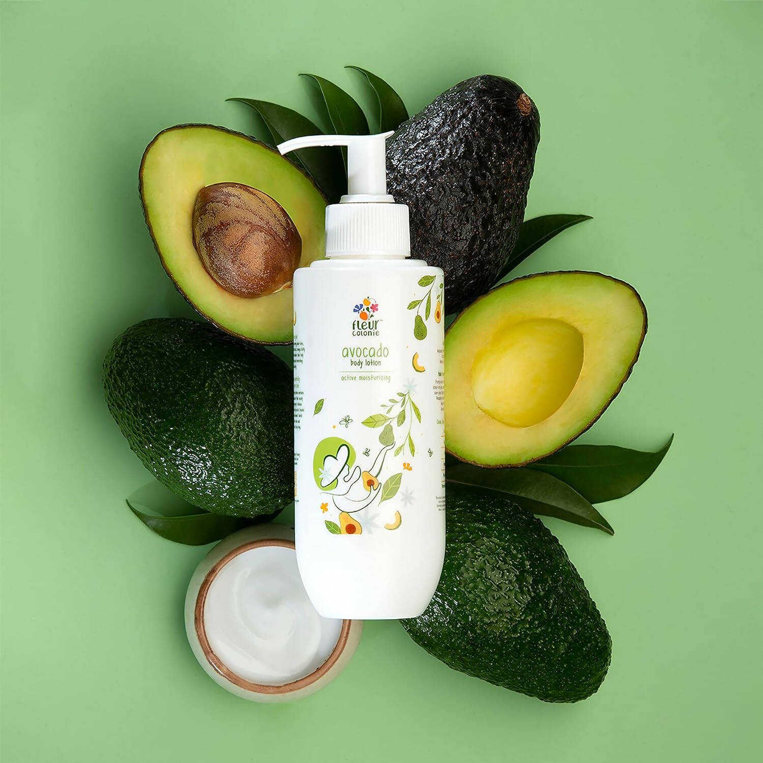 Fleur Colonie Avocado Moisturizing Body Lotion - Distacart