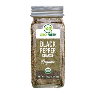 Geo-Fresh Organic Black Pepper Coarse - Distacart