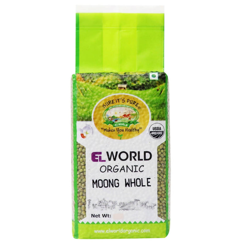 El World Organic Moong Whole - Distacart