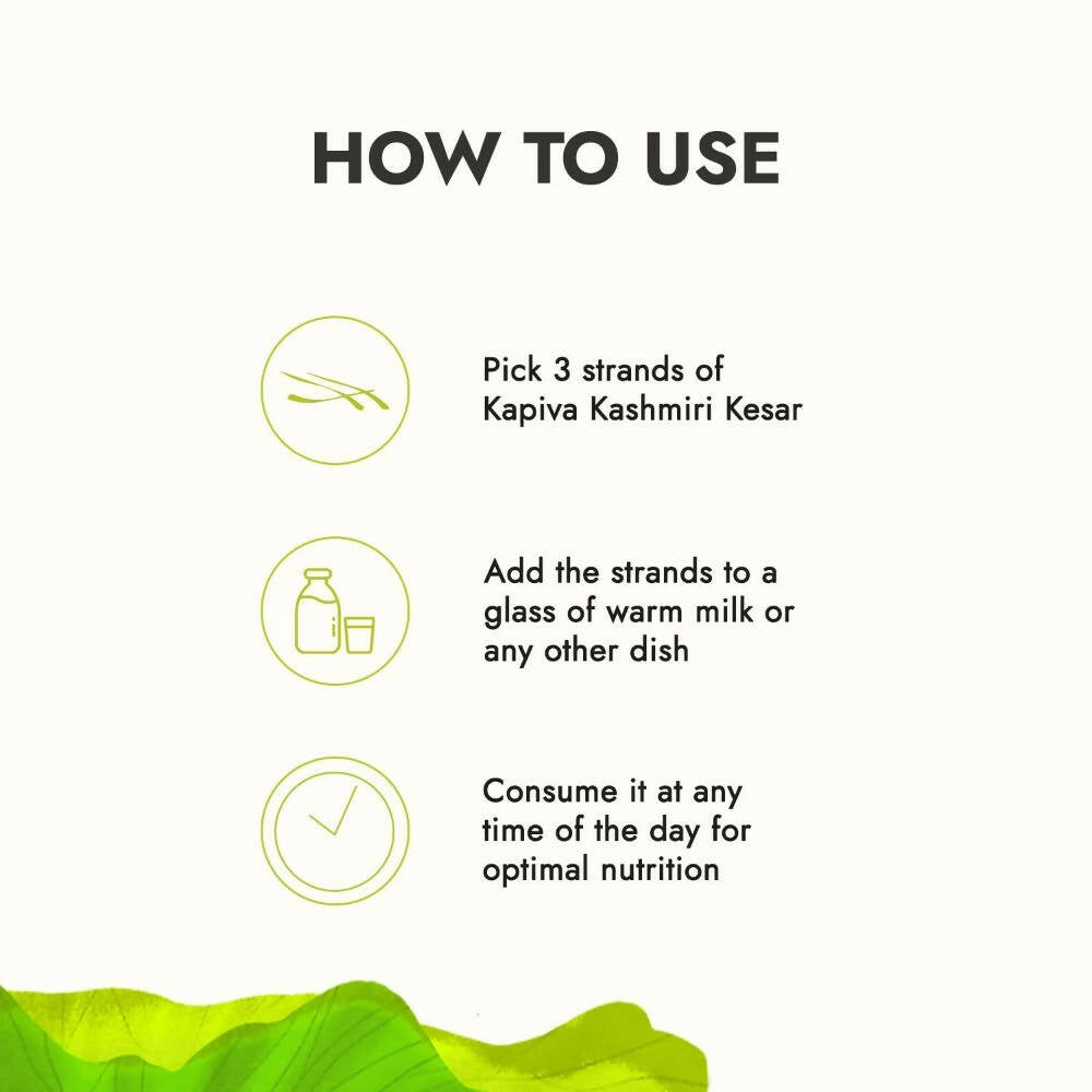 Kapiva Ayurveda Pure Foods Kashmiri Kesar - Distacart