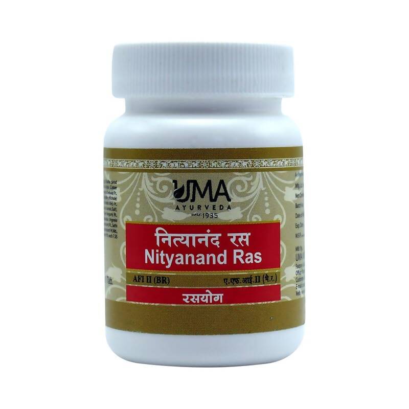 Uma Ayurveda Nityanand Ras Tablets - Distacart