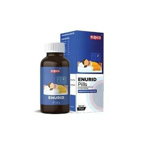 Nipco Homeopathy Enurid Pills For Bed wetting