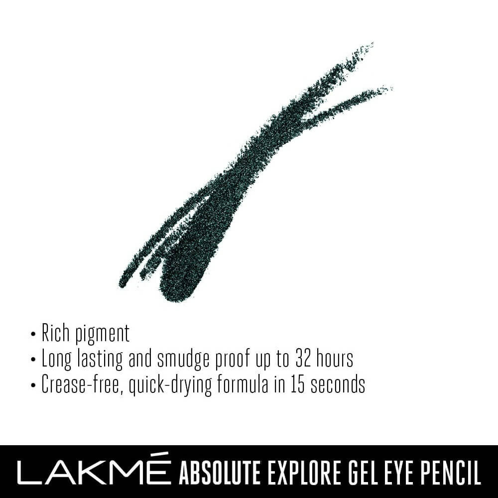 Lakme Absolute Explore Eye Pencil - Bold Emerald - Distacart