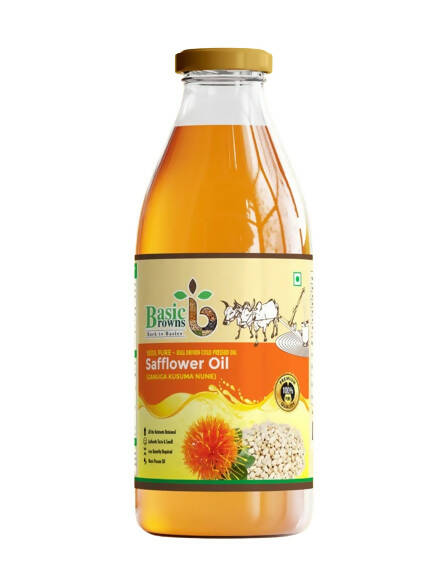 BasicBrowns Bull Driven Safflower Oil - Distacart