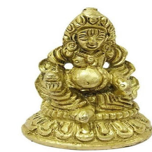 Puja N Pujari Kubera Brass Idol For Wealth