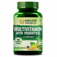 Thumbnail for Himalayan Organics Immunity Multivitamin with Probiotics 180 Tablets