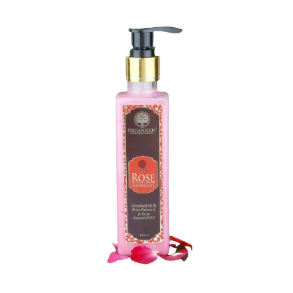 Organicos Rose Shower Gel - Distacart